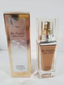 Estee Lauder Re-Nutriv Ultra Radiance Liquid Makeup SPF 20-5W1 Bronze NIB Sealed - Picture 1 of 4