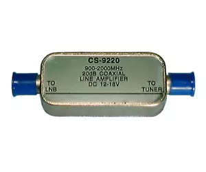 Philmore CS9220, 75 Ohm "F" Type 20-24 dB Satellite Signal Amplifier 900-2000MHz - Picture 1 of 1