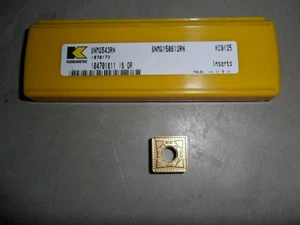 SNMG 543 RN INSERTO IN CARBURO SOLIDO DI KENNAMETAL GRADE KC9125 (SCATOLA DA 5) - Foto 1 di 4