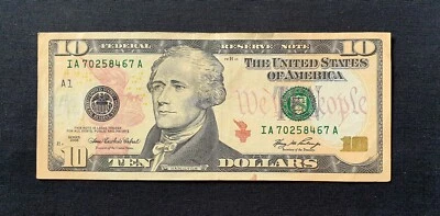 United States 10 Dollars 2006, sn. 539A - Image 1 of 3