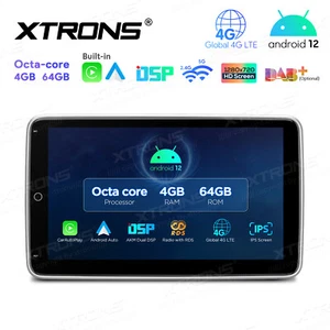Octa Kern Android 12 Autoradio 2 Din 4+64G DAB+ GPS Navi DSP Universal Display - Bild 1 von 24