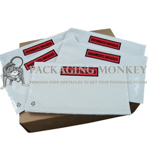 100 x DL Gedrucktes Dokument Beiliegende Geldbörsen Umschläge - Bild 1 von 4