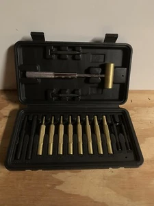 Hammer & 14 Piece Punch Set - Picture 1 of 3
