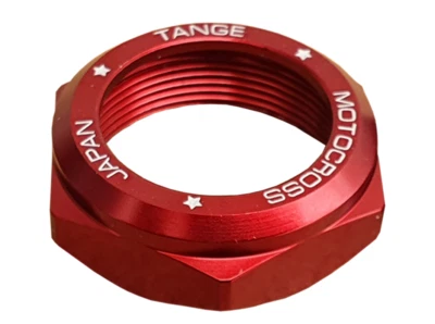 TANGE  MX320 Headset Locknut Red - Image 1 of 2