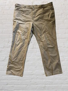 Deluth Trading Flex Fire Hose Mens Khaki Pants Size 46 x 32 - Picture 1 of 7