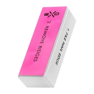 4 IN 1 EXO NAIL BUFFER BLOCK lima rimozione creste smalto liscio e lucentezza 4 lati BR1 - Foto 1 di 2