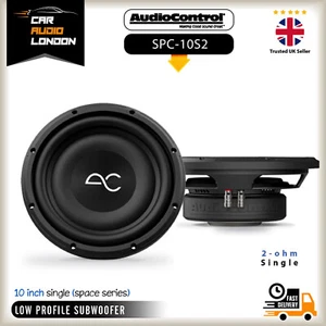 AudioControl SPC-10S2 Space Series 10" Slim Low Profile 2-Ohm SINGLE Subwoofer - Picture 1 of 13