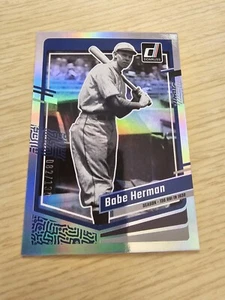 2023 Donruss Babe Herman Silver Holo #d 82/130 - Picture 1 of 3