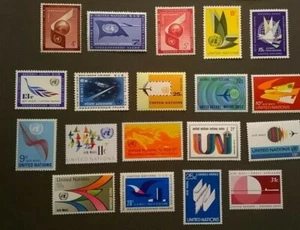 UN AIRMAILS {Special Offer 1951 B} NY C5-C23 MNH  * 1957-1977 20 Year Set - Picture 1 of 2