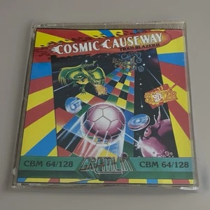 Commodore 64- Cosmic Causeway Disk Game By Gremlin - TESTED - Picture 1 of 3