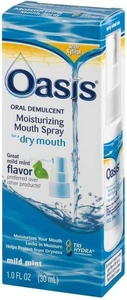 Spray bucal hidratante Oasis para boca seca, menta suave, 1 fl oz - Imagen 1 de 2