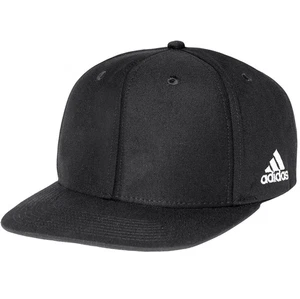 Adidas STR Snapback Cappello Da Uomo Flat Cap Con Logo Nero (S/M/L) OSFM - Picture 1 of 6