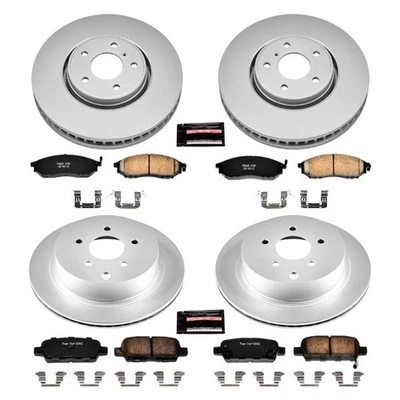 PowerStop CRK4477 Brake Kit For Infiniti FX35 2005-2008 Front Rear Foto 1 de 4
