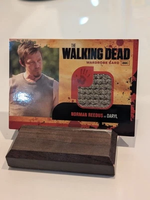 THE WALKING DEAD Season 1 Norman Reedus as DARYL Authentic Wardrobe Card M11 - Image 1 of 2