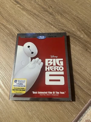 Big Hero 6 Blu-ray + DVD - Pixar - Collector's Edition - Slipcover - Image 1 of 4