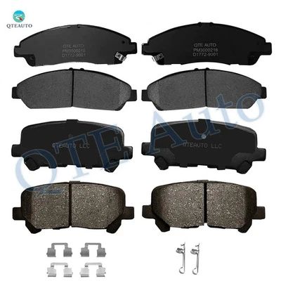 Juego de 8 pastillas de freno delanteras-traseras cerámicas para base Acura ZDX 2010-2013 Foto 1 de 4