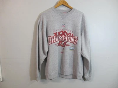 Sudadera Reebok Heather Gray Tampa Bay Buccaneers Champions 2003 talla L 42-46" Foto 1 de 4