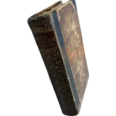 The Complete Angler Walton Izaak Cotton Charles Hardcover 1823 Illustrated - Image 1 of 4