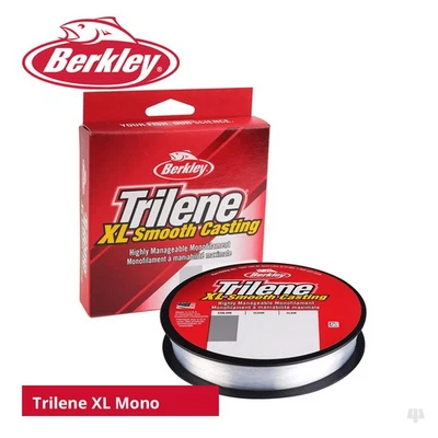 Berkley Trilene XL Mono Mainline - Linha de isca marinha Bass Pike Perch Trout Salmon - Imagem 1 de 4