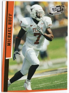 2006 Press Pass SE GOLD - #G17 Michael Huff TEXAS L O N G H O R N S - Picture 1 of 2