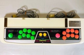 Sega Saturn Virtua Stick Pro HSS-0130 Arcade Controller Astro City Panel Japan