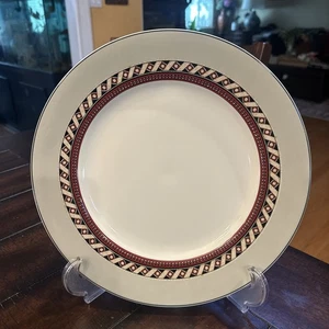 12” Rare Dinner Plates STUDIO NOVA Vassar Regis Dho Design Urban Art Deco Japan - Picture 1 of 6