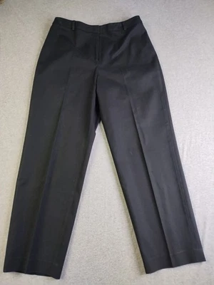 Talbots Pleated Dress Pants Black Stretch Women's Size 10 Petite - Image 1 of 4