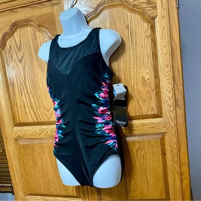 Miraclesuit Tahitian Temptress One Piece Swimsuit Women’s Size 12 Floral NWT - Image 1 of 4