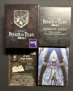 Attack on Titan limited collector edition Season 3 Part One 1 box set hard READ - Picture 1 of 16
