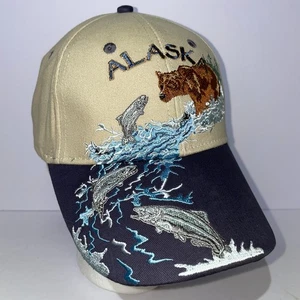 Tongass Alaska Salmon Run Baseball Cap - Picture 1 of 6