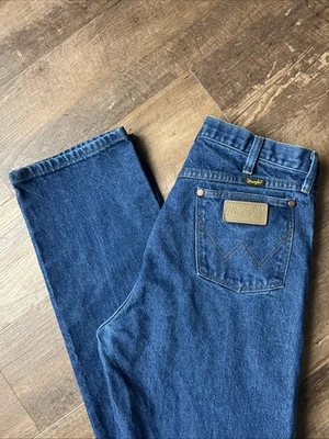 Vintage Wrangler 13MWZ Jeans Cowboy Mens 36x34 Measures 34 X 36 (W10) - Image 1 of 4