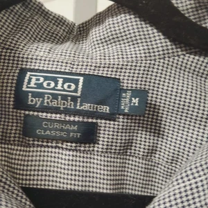 Camisa Polo Ralph Lauren Para Hombre Talla M Curham Calce Clásico Botones Pata de Gallo - Imagen 1 de 4