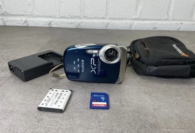 Fujifilm Digital Camera FinePix XP10 12.0MP Blue - Image 1 of 4