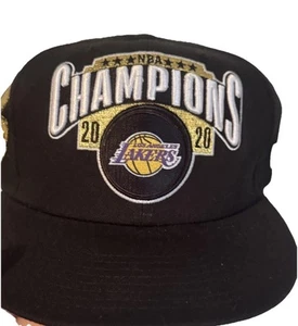 New Era Los Angeles Lakers 2020 NBA Champions Snapback Hat Winners - Picture 1 of 3