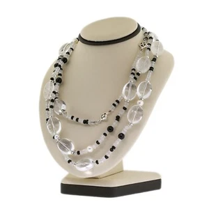 Collana D.Yurman Tweejoux Bead Wrap Argento Sterling Quarzo, Perla, Onice Nera  - Foto 1 di 6