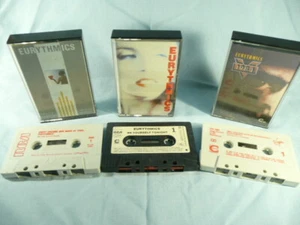 EURYTHMICS 3 AUDIO CASSETTES- 1984SWEET DREAMS-BE YOURSELF TONIGHT - TESTED - Picture 1 of 1