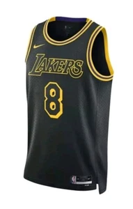 Nike Kobe Bryant Lakers City Edition Swingman Jersey Black Mamba FN7297-010 - Picture 1 of 3