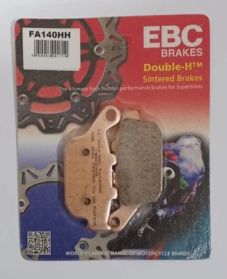 EBC Fritté Arrière Disque Frein Plaquettes (1 Set) Pour Honda FMX650 (2005 2008) - Photo 1/4