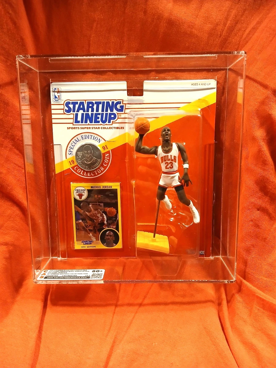 Kenner マイケルジョーダン 1991 フィギュア 3stモデル　NBA 1991 Kenner Starting Lineup NBA Carded Sports Figure - Michael