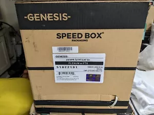 Cable Genesis 51022101 CAT6 Plus, 23/4 sólido BC, U, UTP, CMP, FT6, 1000"" (304,8 m - Imagen 1 de 1