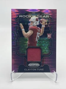 2023 Patch Prizm Clayton Tune RC Rookie Gear rosa Prizm #RG-CT AWT - Foto 1 di 2