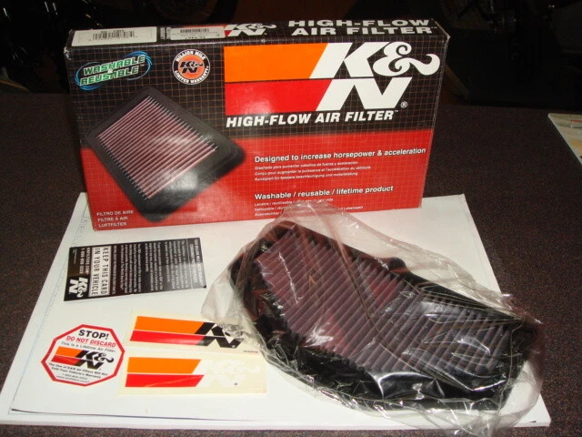 Filtro De Aire Potencia K&N Código SU-7504 Para Suzuki GSXR 600 750 Desde 2004 - Imagen 1 de 1