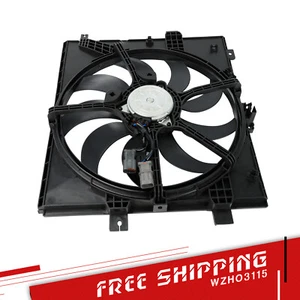 NI3115143 AC Radiator Cooling Fan Assembly For 2012-2018 Nissan Versa Note 1.6L - Picture 1 of 10