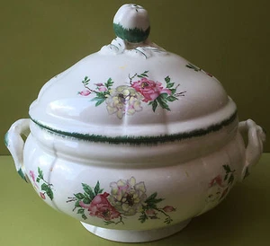 SOUPIERE HORTENSIAS DE SARREGUEMINES FRANCE - Picture 1 of 6