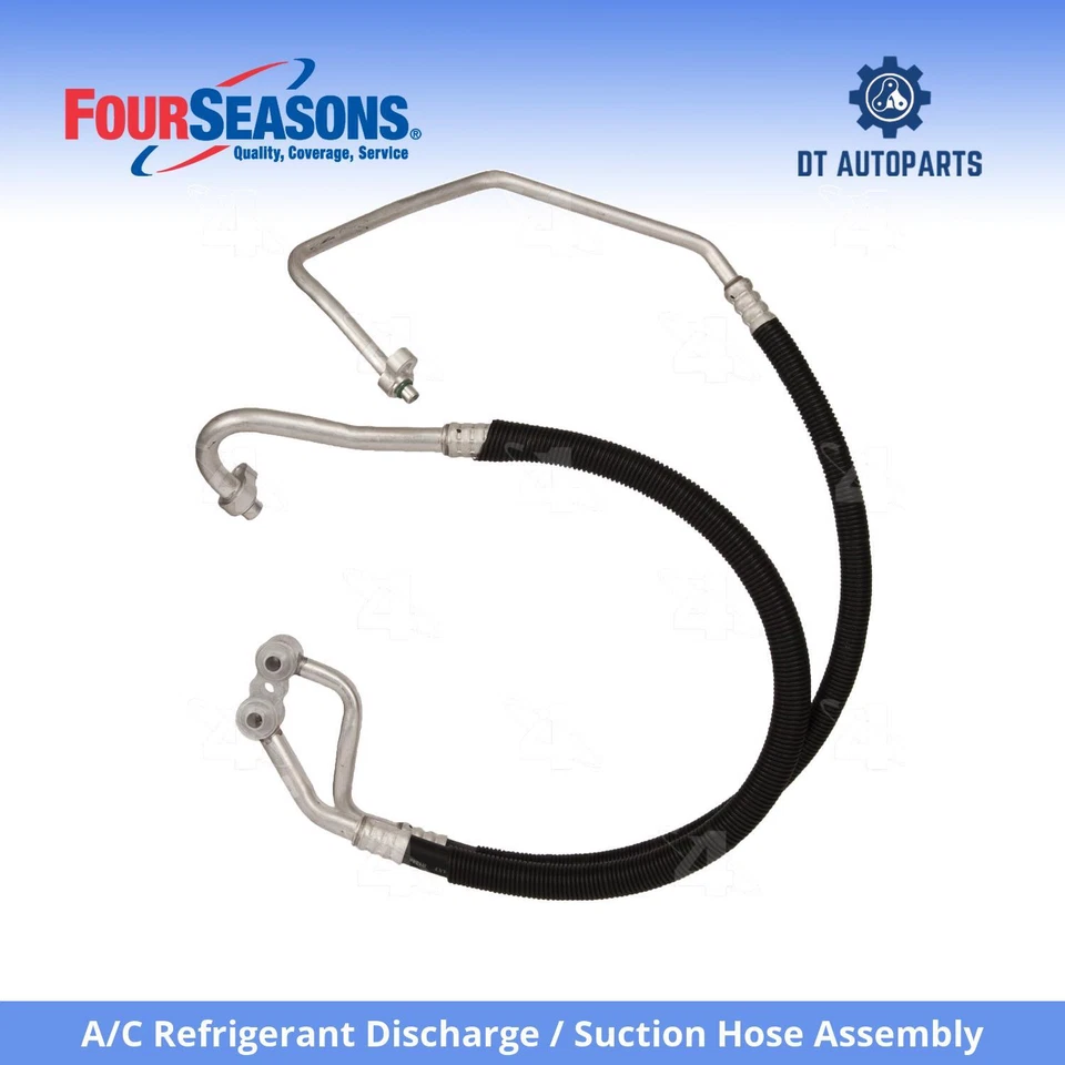 Para 2003-09 Chevrolet C5500 Kodiak linha de sucção de descarga mangueira conjunto 4 mares - Imagem 1 de 4