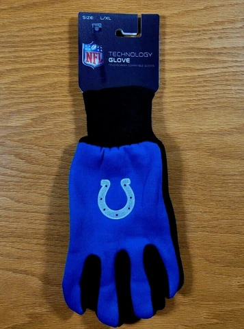 INDIANAPOLIS COLTS Lightweight Technology Touchscreen Compatible Adult Gloves Cover