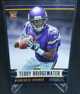 2014 Panini Rookies & Stars Football Teddy Bridgewater Rookie Card #188 BRONCOS - Picture 1 of 2