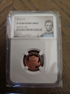 2012S Ngc Ultra Cameo Proof 70 Red 1 Cent - Picture 1 of 7