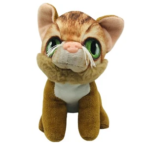 Dan Dee Big Eye Cat 7" Plush Toy Stuffed Animal Anthropomorphic Kitty Green Eyes - Picture 1 of 6