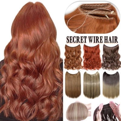 One Piece Invisible Wire Hidden Natural As Human Hair Extension Secret Nano Ring - Image 1 of 4